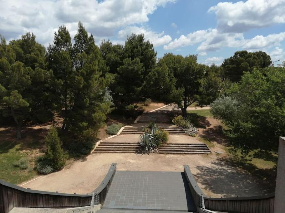 Le Soleil D Eugenie Appartement Dans Residence Avec Piscine Commune Pres De Carcassonne Olonzac Exteriör bild